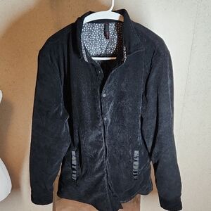 Men's Black Suede Jacket